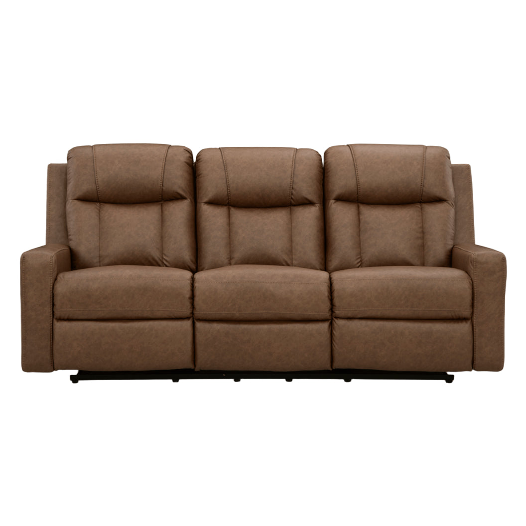 Sofa inclinable aspect cuir - Mackmenville