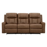 Sofa inclinable aspect cuir - Mackmenville