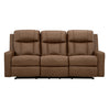 Sofa inclinable aspect cuir - Mackmenville