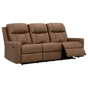 Sofa inclinable aspect cuir - Mackmenville
