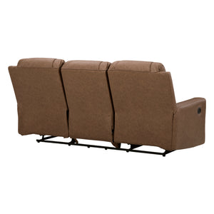 Sofa inclinable aspect cuir - Mackmenville
