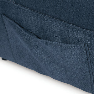 Fauteuil inclinable en tissu avec support flexible pour téléphone - Burlyton