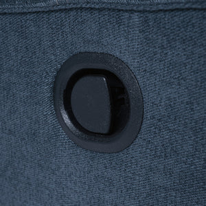 Fauteuil inclinable en tissu avec support flexible pour téléphone - Burlyton