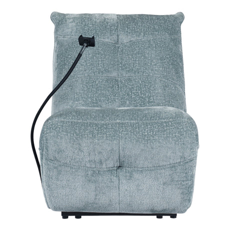 Fauteuil inclinable en tissu avec support flexible pour téléphone - Burlyton