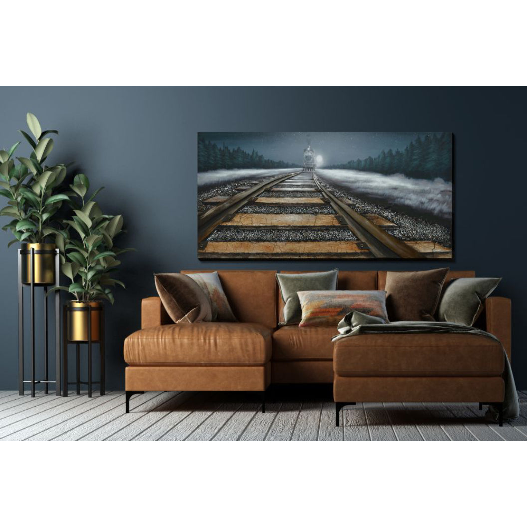 Toile 71 x 32 po - Night Train