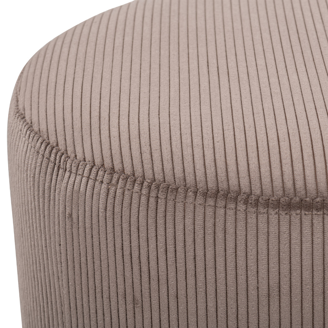 Pouf en velours côtelé - Lume