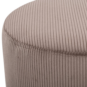 Pouf en velours côtelé - Lume