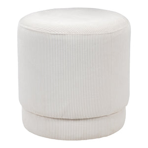 Pouf en velours côtelé - Lume