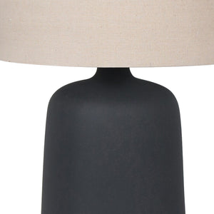 Lampe de table en métal noir 24 po - LL2205