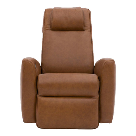 Fauteuil berçant, pivotant et motorisé en cuir - Santorini S-22