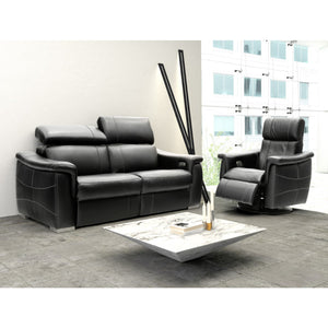 Sofa condo motorisé en cuir - Première 3485