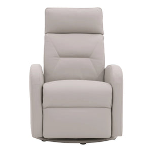 Fauteuil berçant, pivotant et motorisé en cuir - Florence F-28