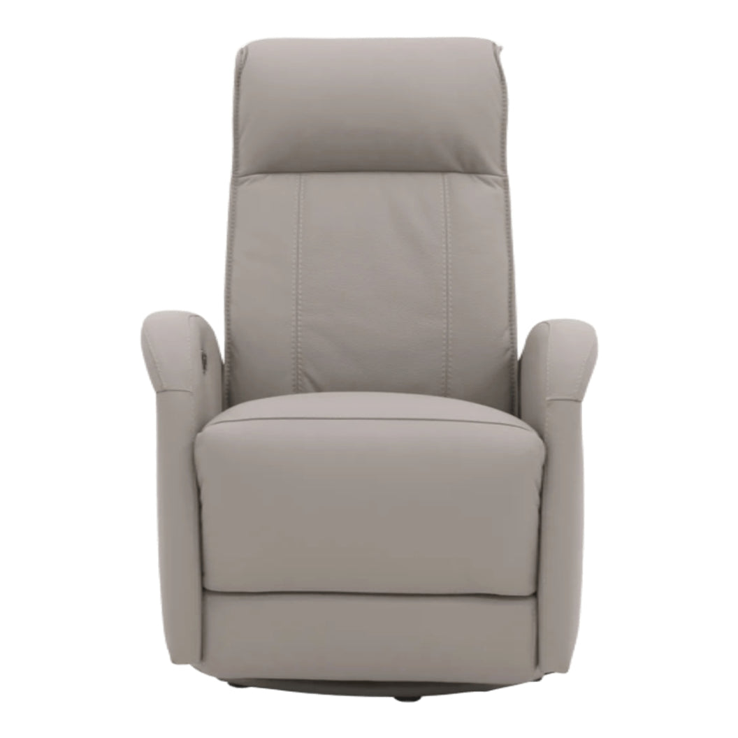 Fauteuil berçant, pivotant et motorisé en cuir - Florence F-17