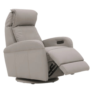 Fauteuil berçant, pivotant et motorisé en cuir - Florence F-17