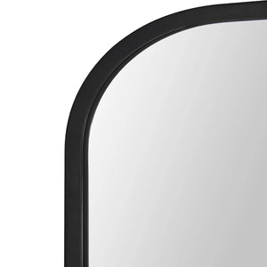 Miroir avec un cadre en fer noir mat 24 x 36 po - Jackline