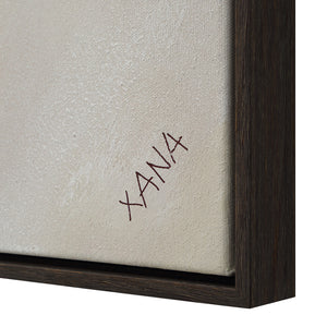 Toile 45 x 45 po dans un cadre noir - Clary