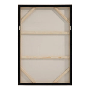 Toile 40 x 60 po avec un cadre noyer clair - Catania