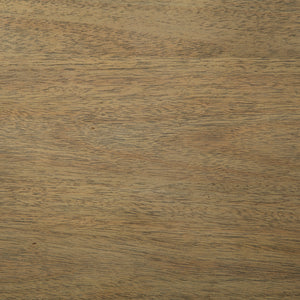Table de bout en placage/MDF brun clair avec 2 tiroirs - Montia