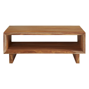 Table basse en bois/MDF brun naturel - Dressonni