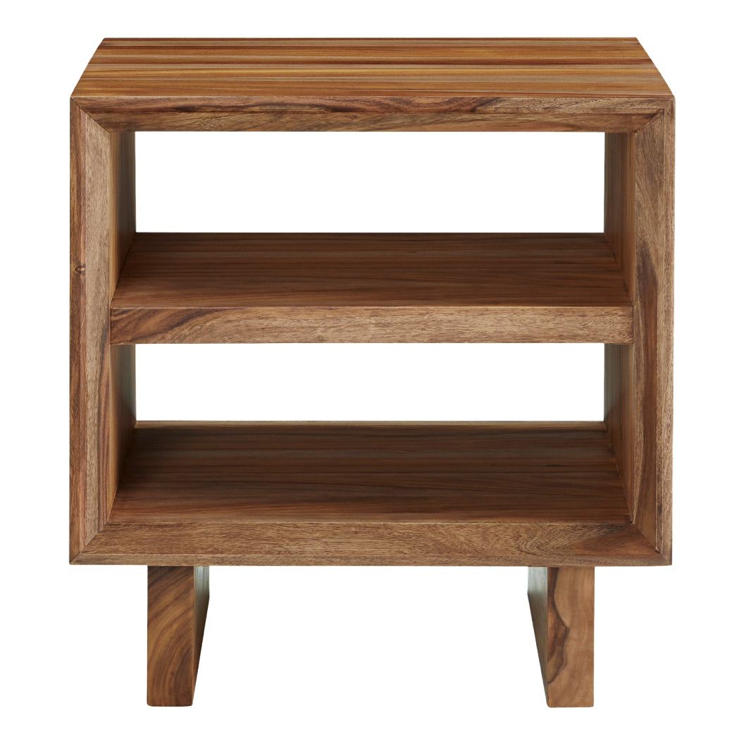 Table de bout en bois/MDF brun naturel - Dressonni