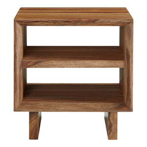 Table de bout en bois/MDF brun naturel - Dressonni