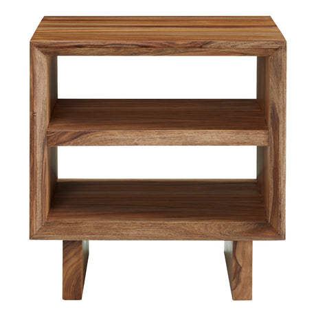Table de bout en bois/MDF brun naturel - Dressonni