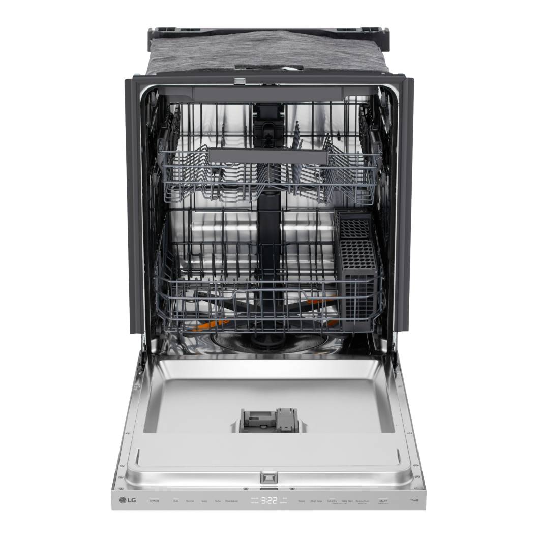 Lave-vaisselle encastrable 24 po, 46 dBA Inox 3 paniers avec QuadWash™ Pro et AutoVentDry™