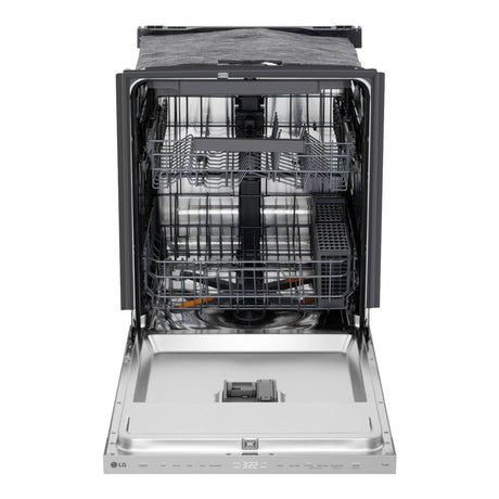 Lave-vaisselle encastrable 24 po, 46 dBA Inox 3 paniers avec QuadWash™ Pro et AutoVentDry™