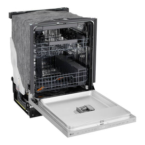 Lave-vaisselle encastrable 24 po, 46 dBA Inox 3 paniers avec QuadWash™ Pro et AutoVentDry™