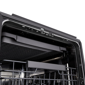 Lave-vaisselle encastrable 24 po, 46 dBA Inox 3 paniers avec QuadWash™ Pro et AutoVentDry™