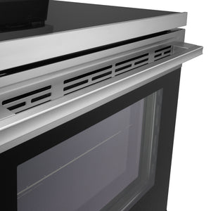 Cuisinière électrique 30 po, 6,3 pi³ Inox avec convection Probake, Air Fry et EasyClean