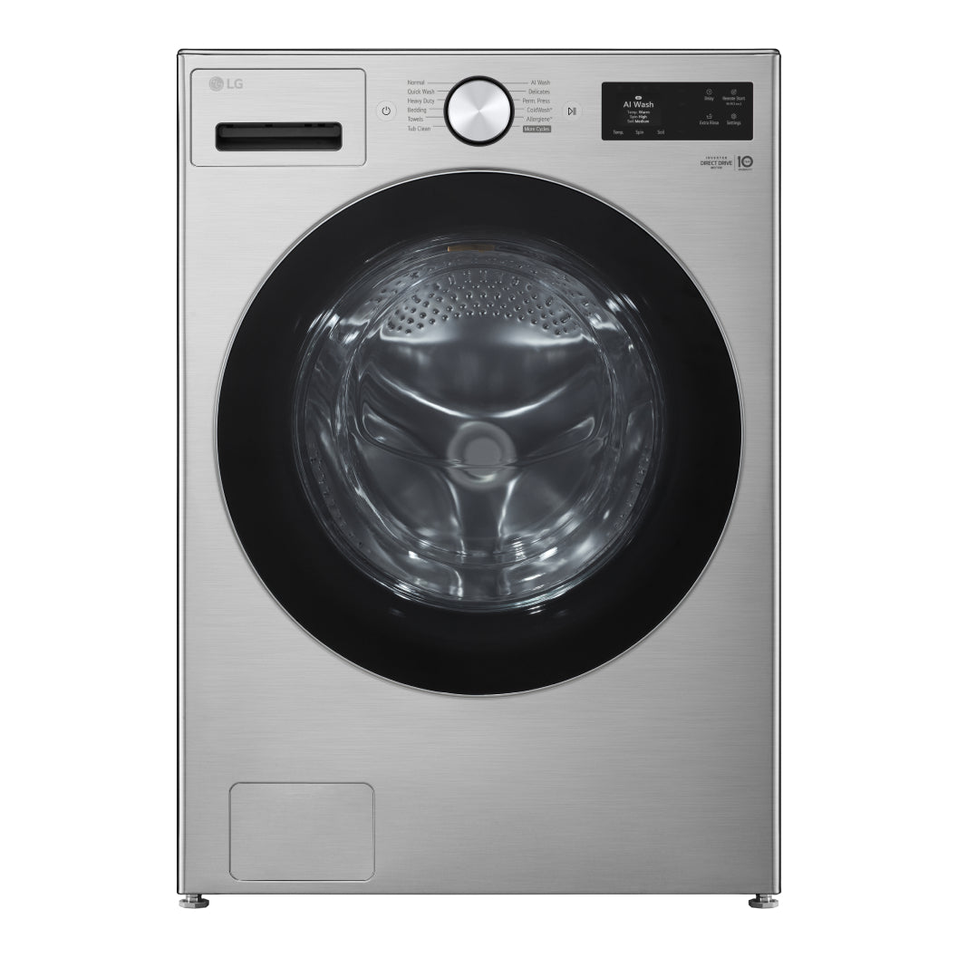 Laveuse à chargement frontal 27 po, 5,8 pi³ Acier graphite avec TurboWash et ColdWash