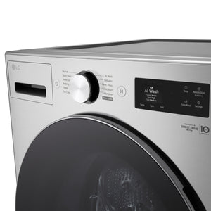 Laveuse à chargement frontal 27 po, 5,8 pi³ Acier graphite avec TurboWash et ColdWash