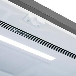 Réfrigérateur porte française à profondeur comptoir 36 po, 32 pi³ 3 portes Inox avec distributeur d'eau interne
