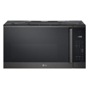 Micro-ondes à hotte intégrée 30 po, 1,8 pi³ Inox noir avec WideView et EasyClean
