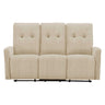 Sofa motorisé en tissu avec ports USB intégrés