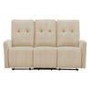 Sofa motorisé en tissu avec ports USB intégrés