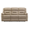 Sofa motorisé en tissu avec ports USB intégrés