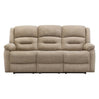 Sofa motorisé en tissu avec ports USB intégrés