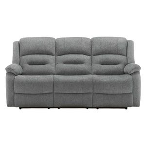 Sofa motorisé en tissu avec ports USB intégrés