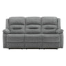 Sofa motorisé en tissu avec ports USB intégrés