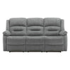 Sofa motorisé en tissu avec ports USB intégrés