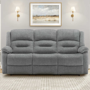 Sofa motorisé en tissu avec ports USB intégrés