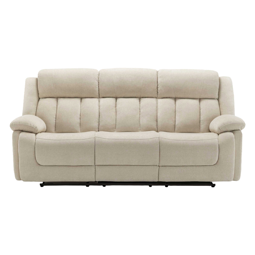 Sofa motorisé en tissu avec ports USB intégrés