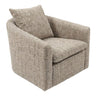 Fauteuil pivotant en tissu - Evan