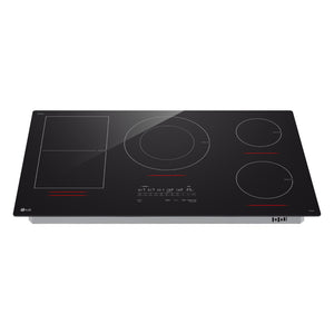 Plaque de cuisson à induction 36 po, Noir à 5 zones avec UltraHeat™ & SmoothTouch®