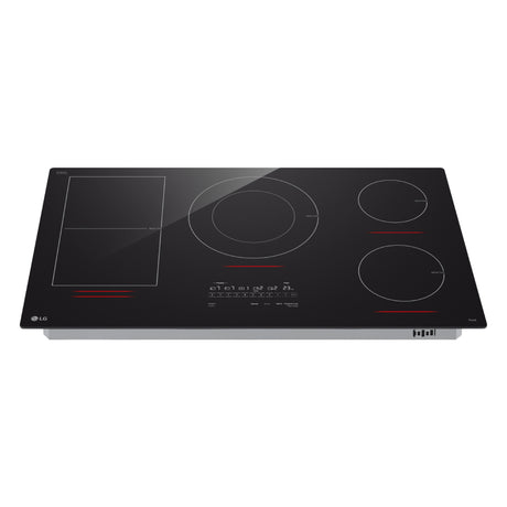 Plaque de cuisson à induction 36 po, Noir à 5 zones avec UltraHeat™ & SmoothTouch®