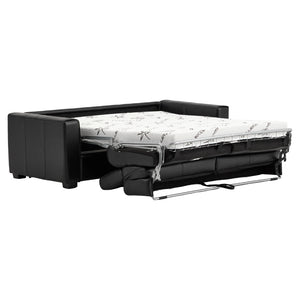 Sofa-lit en cuir avec matelas 60 po - Dream