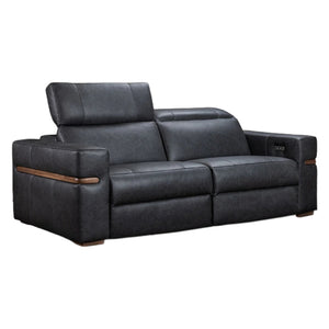 Sofa condo stationnaire en cuir - Napoli