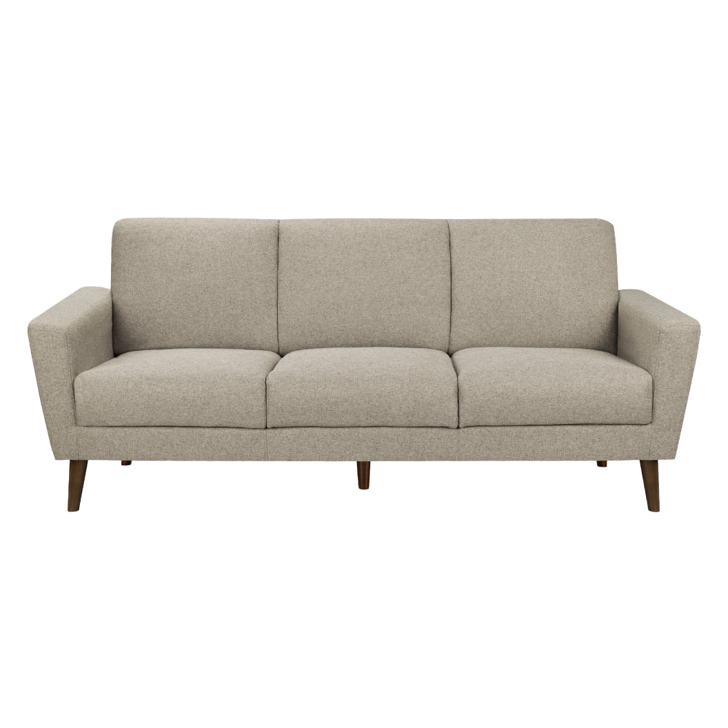 Sofa en tissu brun clair